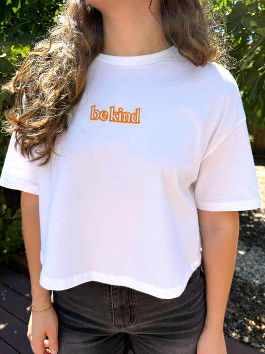 'Be Kind' Crop Tee